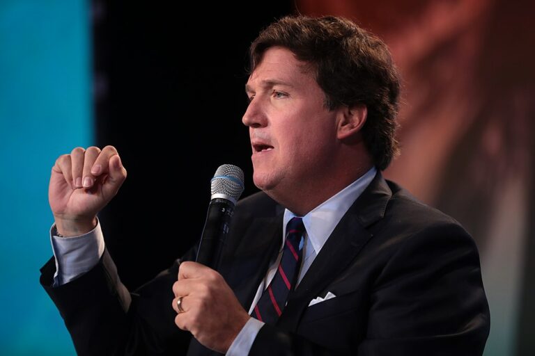 Tucker Carlson Declares Spiritual Warfare