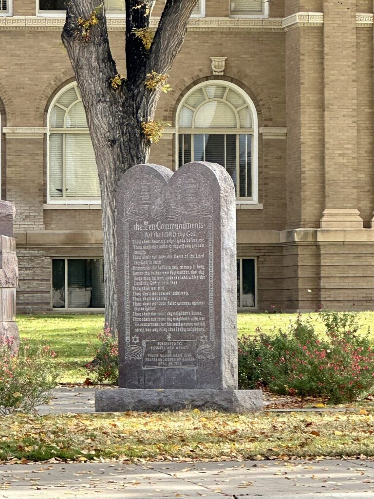 Legal Battle Erupts Over Ten Commandments In Schools