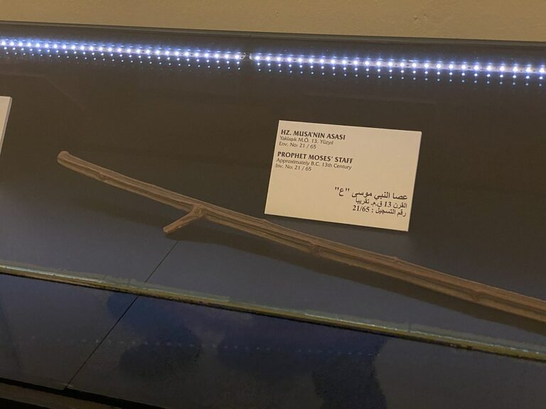 What Did Moses’ Staff Turn Into When He Threw It Before Pharaoh?