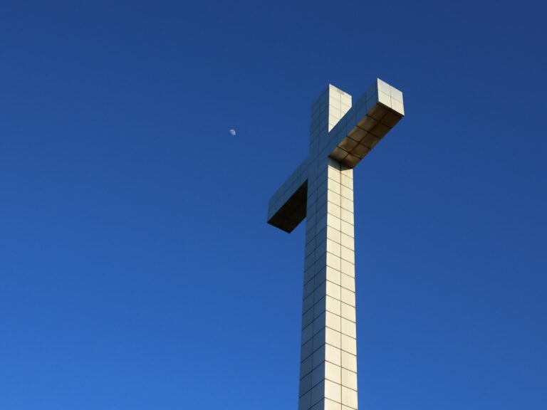 Crowds Gather As Giant Cross Takes Center Stage