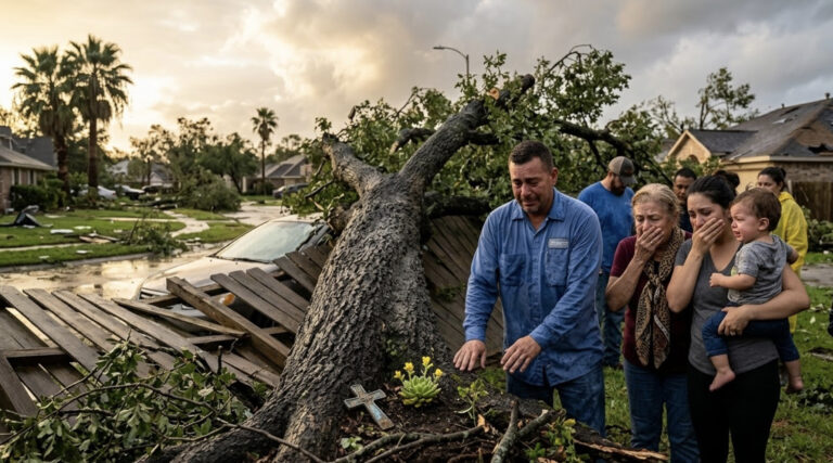 This Houston Man Stepped Into a Storm, but What Happened Under the Fallen Tree Left Neighbors in Tears