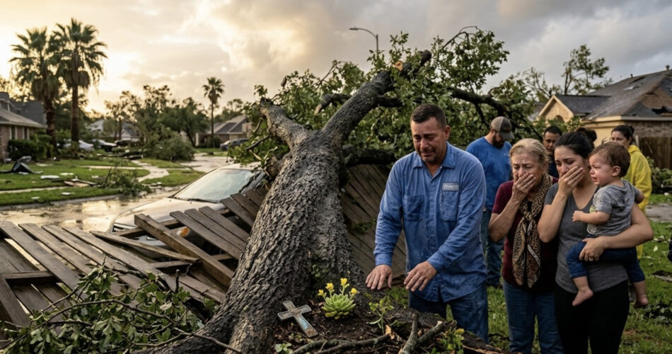This Houston Man Stepped Into a Storm, but What Happened Under the Fallen Tree Left Neighbors in Tears
