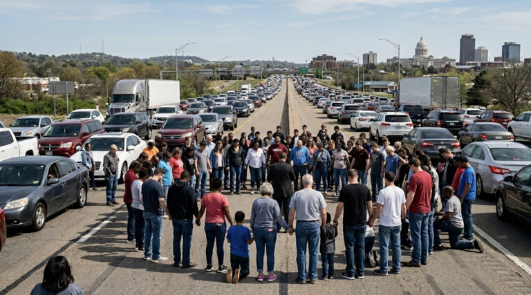 Why Hundreds Stopped Their Cars to Pray
