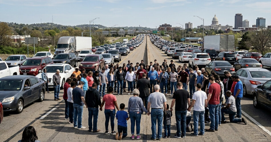 Why Hundreds Stopped Their Cars to Pray