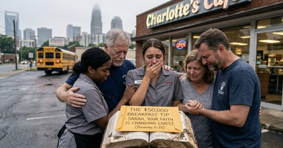 The $50,000 Breakfast That Changed a Charlotte Waitress’s Life Forever